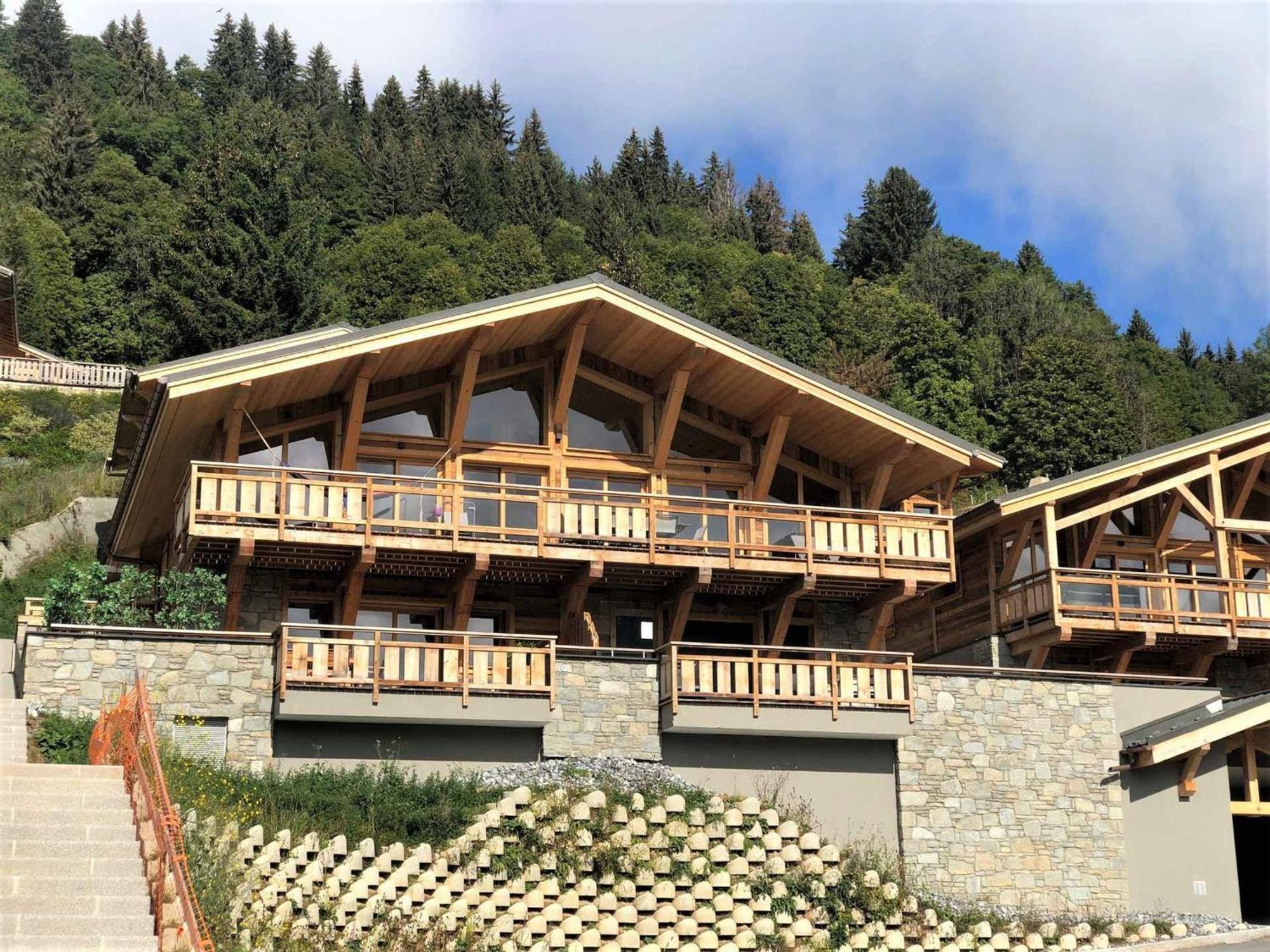 Chalet De Luxe Avec Spa, Sauna, Parking, Wifi Et Animaux Admis - Fr-1-598-41 Les Gets